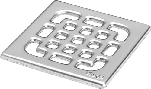 Viega 4933.3 – Griglia 4933.3 Non Avvitabile 94 X 94 X 5 Mm Inox