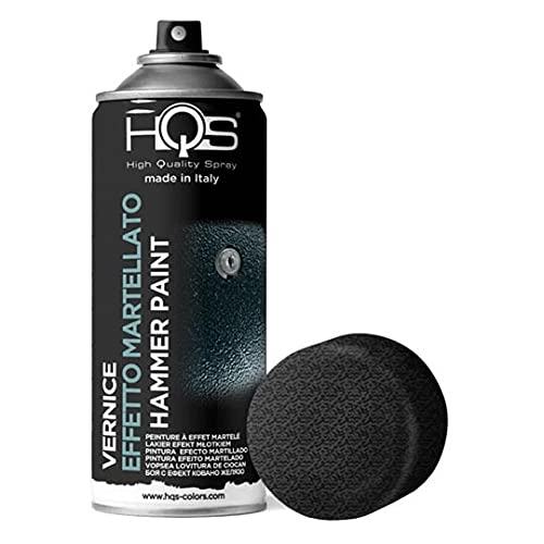 Hqs Bomboletta Di Vernice Spray 400Ml Effetto Martellato (Antracite)