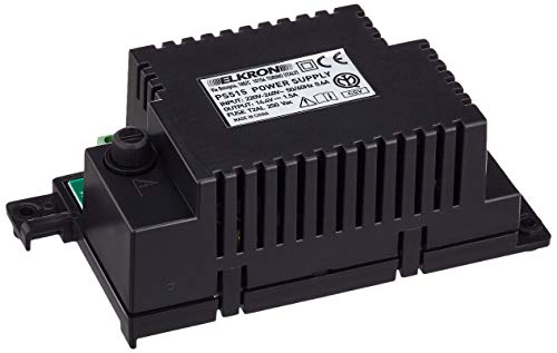 Elkron 80Ps4200115 - Ps515 Alimentatore Di Ricambio Per Centrali Di Allarme, 14,4V, 1,5A, Nero