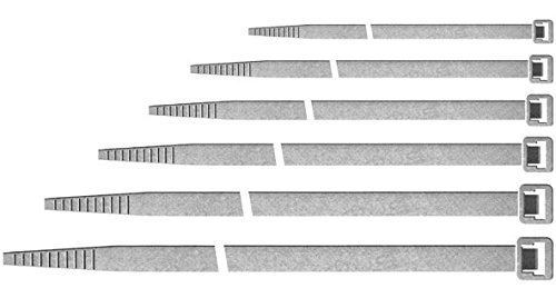 25Pz Fascette Giganti Cablaggio 1000X12,6 Mm - Neutra Maurer Fascetta Cablaggio