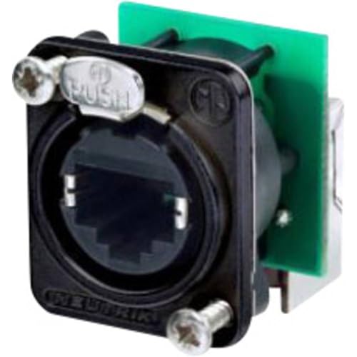 Neutrik Ne8Fdp-R-B Rj45 Connettore Dati Ethercon D Serie Ne8Fdp-R-B Femmina, Ad Angolo: 8P8C