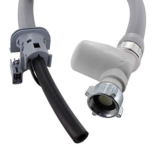 Dl-Pro, Tubo Di Alimentazione Adatto Per Lavastoviglie Aeg Electrolux 1,7 M, Come 111576502/4