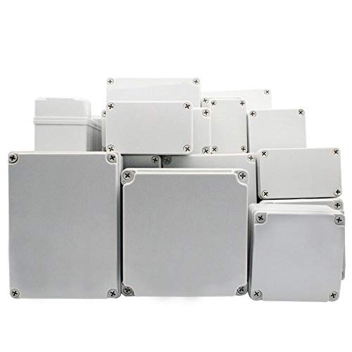 Supertool Project Box, Copertura In Plastica Abs Ip67 Scatola Di Giunzione Elettronica, Custodia Impermeabile Per Fai Da Te (1 Pz – 65 X 50 X 55 Mm),