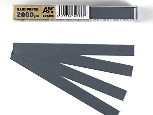 Ak Interactive - Sandpaper Grain 2000 (Wet)