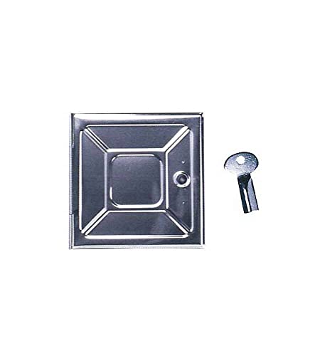 Chiave Portina Camino Lamiera Zn 18,5X18,5 Chiave