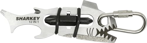 True Utility Sharkey, Multiattrezzo Tascabile Argento