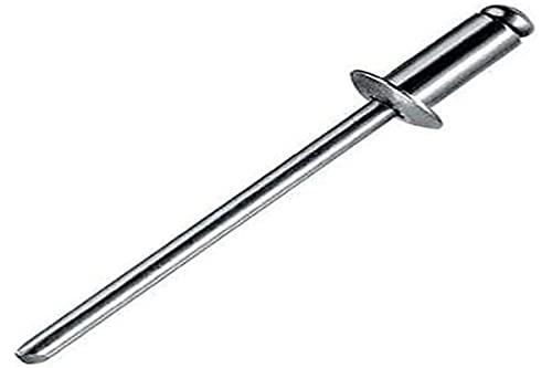 Topex 43E505 – Confezione Da 50 Rivetti In Alluminio 4.8 X 18 Mm)