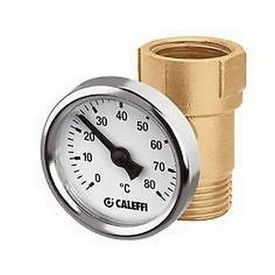 657400 1/2" M X 1/2" F Raccordo Portatermometro 1/2". Caleffi