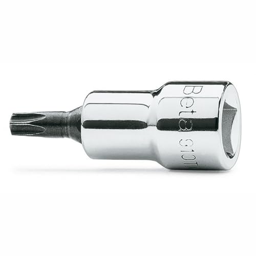 Beta 910Tx 15 - Chiavi A Bussola A Giravite Maschio Per Viti Con Impronta Torx Con Attacco Quadro Femmina 3/8" Cromate - Inserti Bruniti