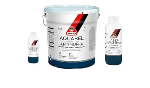 Boero Idropittura Traspirante Per Interni Aquabel Base Bc Bianco(0.750 Lt)