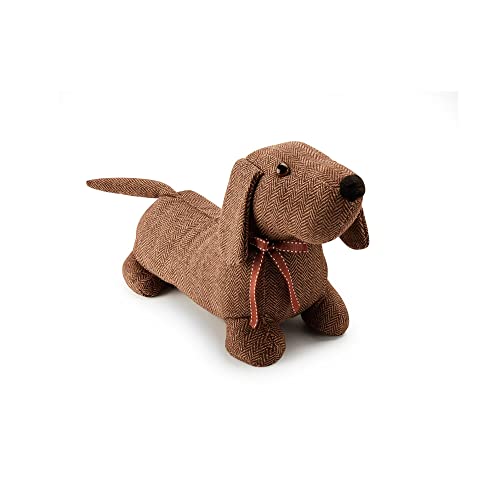 Tope Textil Sujetapuertas 1Kg Perro Marrón. Inofix