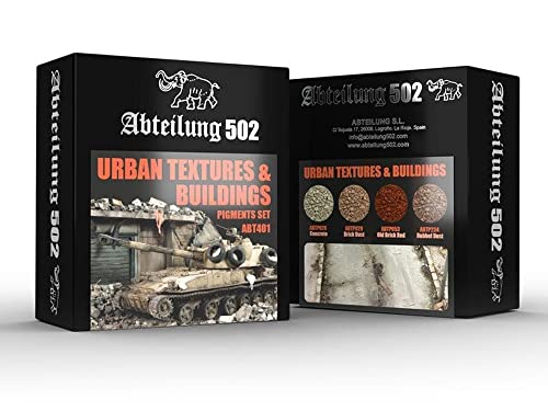 Abteilung 502 Pigment Set Abt401 Urban Textures & Buildings (4X20Ml)