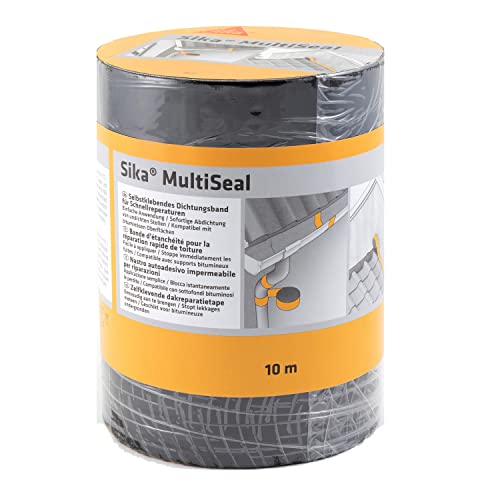 Sika - Sika Multiseal, Grigio-Verde - Nastro Sigillante Bituminoso Tagliabile - Riparazione - Impermeabilizzazione - Rotolo Da 200Mm X 10M