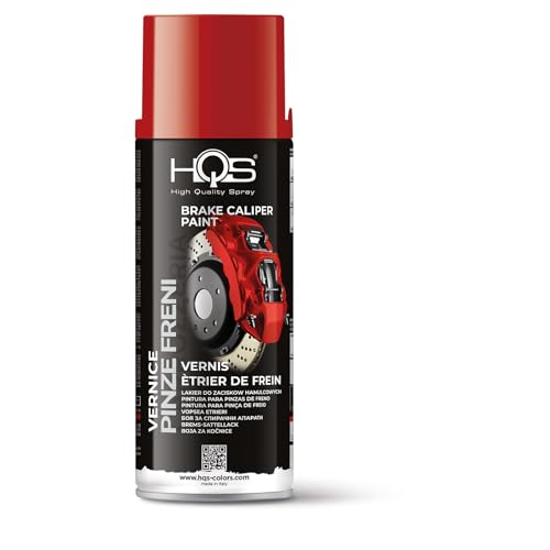 Hqs Bomboletta Di Vernice Spray 400Ml Per Pinze Freni (Rosso Ral 3000)
