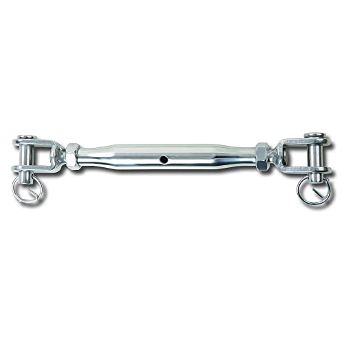 Beta 8210 M12 - Tenditore A Due Forcelle Con Canaula A Tubo Inox Aisi 316