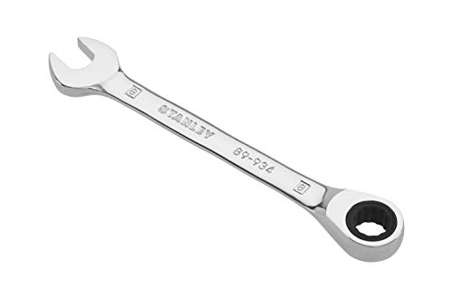 Stanley 4-89-934 Chiave Combinata A Cricchetto Maxi Drive Plus, 8 Mm