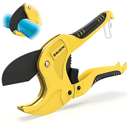 Blostm Tagliatubi In Plastica - Capacità Di Taglio Del Diametro Esterno Di 42Mm Per Tubi In Plastica E Tubi In Gomma In Pvc, Pex, Ppr - Impugnatura An