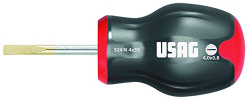 Usag 324 N Giravite A Taglio Nano Corto Cacciavite Giraviti Cacciaviti Nani Cort-1.2X6.5X35