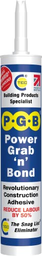 C-Tec Power Grab N Bond - Adesivo Da Costruzione Tribrid®, 290 Ml