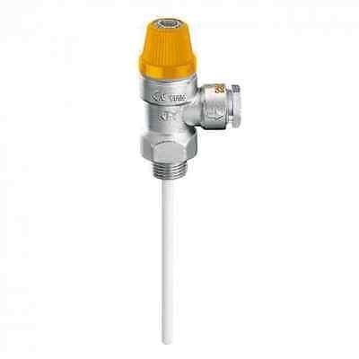 309471 Valvola Di Sicurezza Combinata Temperatura E Pressione 7 Bar Caleffi