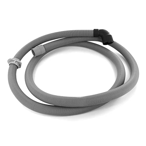 Dekarox 2,25 M Tubo Di Scarico Angolare/Dritto 30/22 Mm Ø Per Aeg Electrolux Juno Zanussi 14000357101/9 140003571019 Per Lavastoviglie Come Aeg Favori