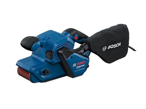 Bosch Professional Levigatrice A Nastro Gbs 750 (Motore Da 850 W, Incl. Nastro Per Levigatura In Tessuto, Sacchetto Raccoglipolvere)