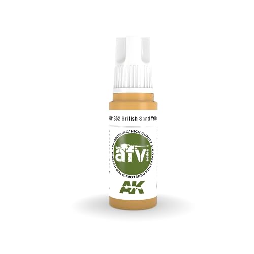 Ak Acrylics 3Gen Afv Ak11362 British Sand Yellow (17Ml)