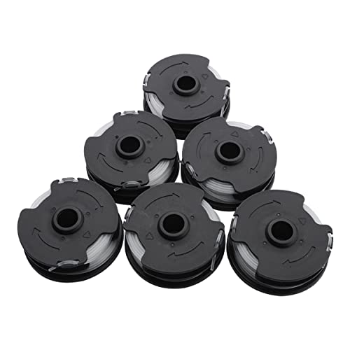 Konuooer Bobina Di Filo Di Ricambio Per Decespugliatore Lidl Parkside Prta 20-Li A1 / B2 / C3 27Ft/8.3M Bobine Di Filo Per Prt 550 A1 / A3/ A5 (6 Pezz