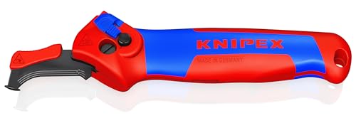 Knipex 16 50 145 Sb Coltello Spelacavi Con Guida Scorrevole E Funzione A Cricchetto Rivestiti In Materiale Bicomponente 146 Mm