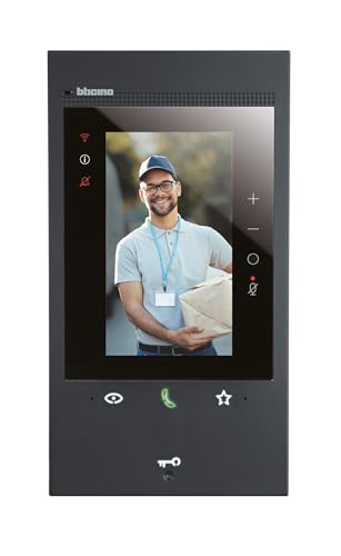Bticino Videocitofono Connesso Classe 300 Eos Con Netatmo, Installazione Facile, Compatibile Con Alexa