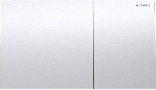 Geberit Sigma70 Placca Di Comando Per Wc (Acciaio Inox Spazzolato)