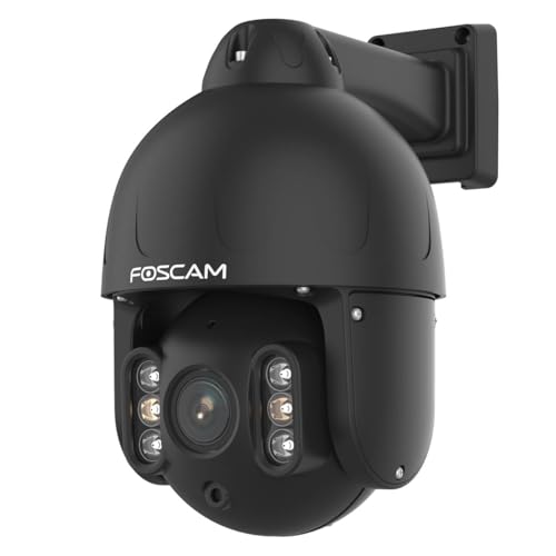 Foscam Sd8Ep (Black) Lan Ip Videocamera Di Sorveglianza 3840 X 2160 Pixel