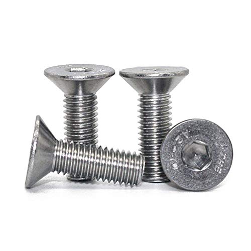 Viti A Testa Svasata Con Esagono Incassato (Isk) – Din 7991 / Iso 10642, Filettatura Completa – Viti A Testa Svasata – Materiale: Acciaio Inox A2 V2A