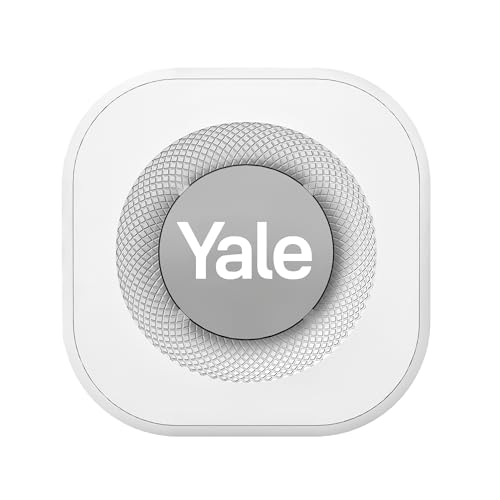 Yale Chime Per Campanello Smart Sv-Vdbch-1A-W Per Interni, Suonerie Selezionabili, Installazione Plug-In, Presa Alimentazione Ue E Regno Unito, Access