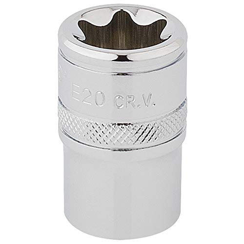 Draper Ts12/B E20, Attacco Quadro, Blu, 1/5,1 Cm Square Drive