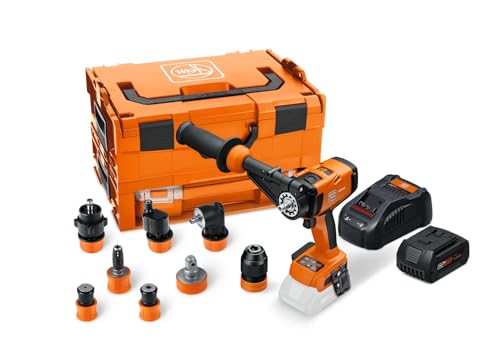 Fein Trapano Avvitatore A Batteria Ascm18-4 Qm As Quickin Top Set Con 7 Accessori A Cambio Rapido Quickin In Valigetta,-Boxx, Con Batteria Gba 18 V 5,