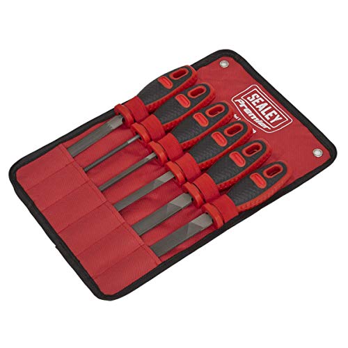 Sealey Ak580 Engineer' S File, Multicolore, Set Di 6 Pezzi