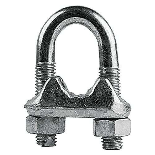 Morsetto Fune Mm. 6 Acc/Ghisa Zn (Pz 100) [Carcano ]