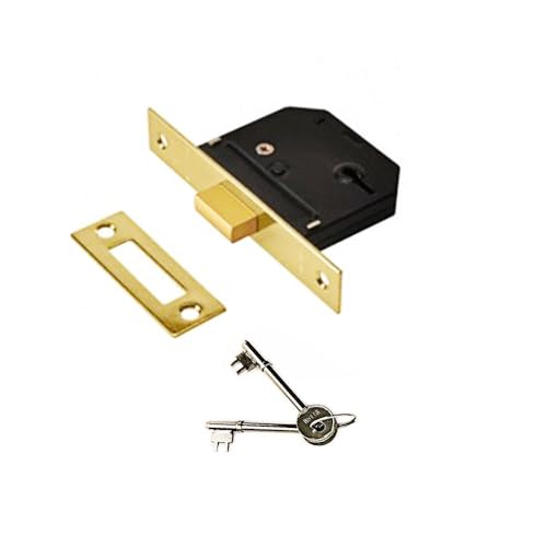 Yale Essentials - Serratura Ad Alta Sicurezza Da 64 Mm A 5 Leve, Yes-5Ldl-Pb-64