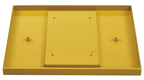Proxxon Vasca Di Raccolta Trucioli (Lunghezza X Larghezza X Altezza) 388 X 308 X 24 Mm, Colore Giallo, Per Micro Fresa Mf 70, Fresatura Fine Ff 230 E