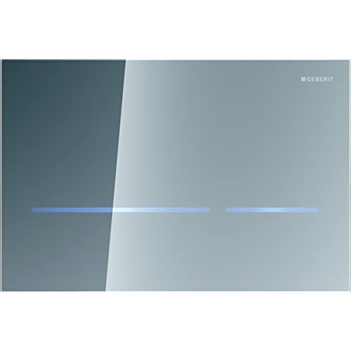Geberit, Placca Di Azionamento Con Sistema Elettronico Automatico Senza Contatto Sigma 80 116.092.Sm.1, Per Risciacquo A 2 Quantità, A Rete, A Specchi