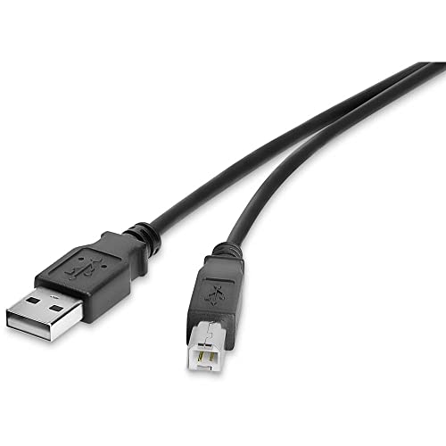 Renkforce Cavo Usb Usb 2.0 Spina Usb-A, Spina Usb-B 1.00 M Nero Contatti Connettore Dorati Rf-4463070