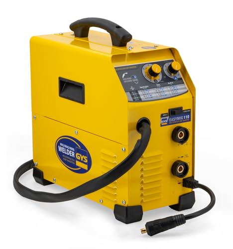 Gys - Easymig 110, Saldatrice Semi-Automatica Inverter, 15/19V; Mig/Mag E Mma, Acciaio, Alluminio E Inox - 013599