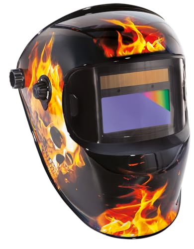 Gys Maschera Per Saldatura Lcd Fireman Tonalità 9/13 Tecnologia True Color