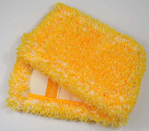 Jemako Panno Per Pavimenti, Giallo, Fibra Lunga, 42 Cm
