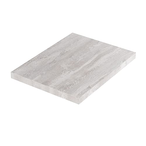 Kiamami Valentina Mensola Per Lavabo Bagno 60Cm Beton Cemento