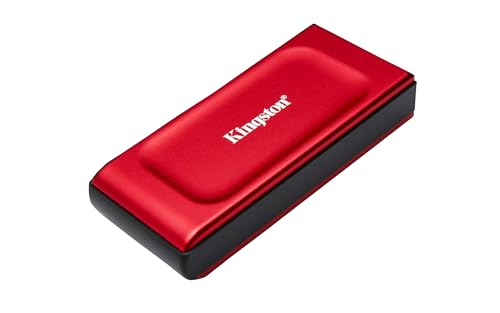 Kingston Xs1000 1Tb Drive A Stato Solido (Sdd) Esterno Usb 3.2 Gen 2 Ssd Portatile Rosso-Sxs1000R/1000G