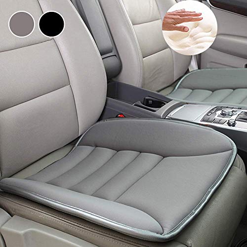 Big Ant Cuscino Per Auto, In Memory Foam, Per Auto, Ortopedico, Confortevole, Per Seggiolino, Sedia Da Ufficio E Tutte Le Sedie (Grigio, 1 Pezzo)