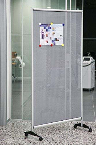 Parete Divisoria In Lamiera Da Ufficio Studio Negozio Showroom Con Ruote Whl203
