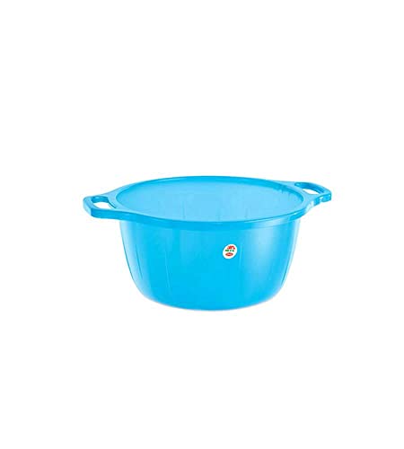 Stefanplast Curvo Bacino, Plastica, Pale Blue, 50 X 25 Cm